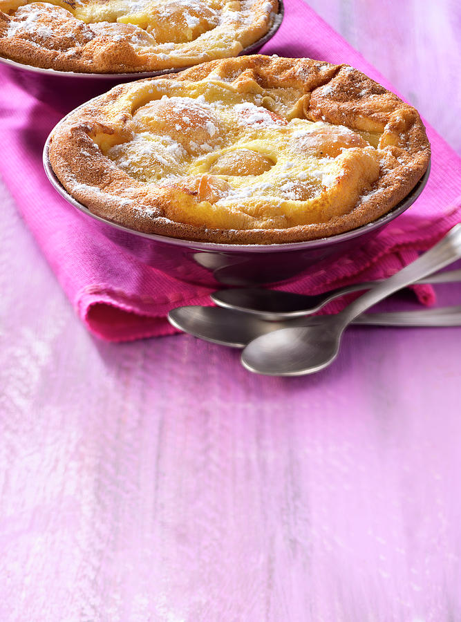 Clafoutis Aux Mirabelles Mirabelle Plum Batter Pudding Photograph by ...