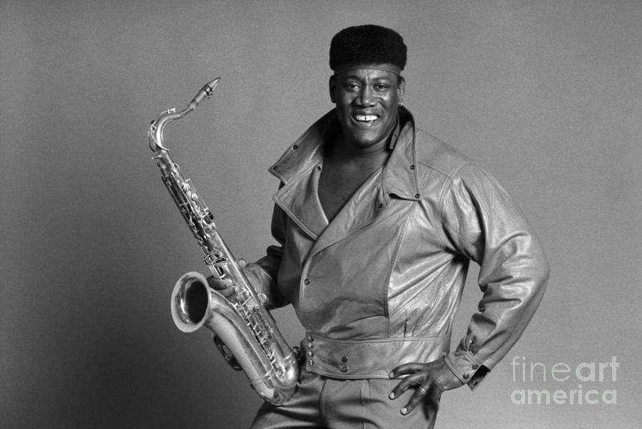 Clarence Clemons In Nyc Photograph by The Estate Of David Gahr