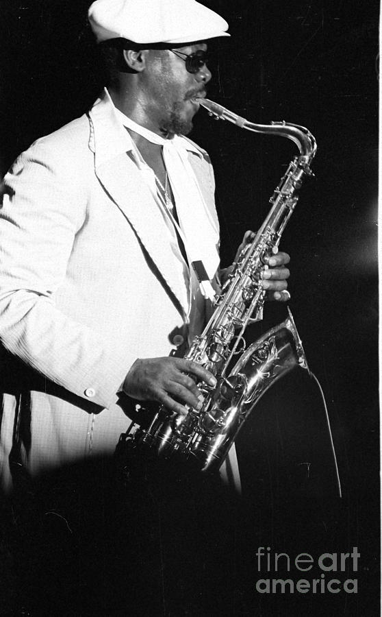 Clarence Clemons Photograph by Marc Bittan