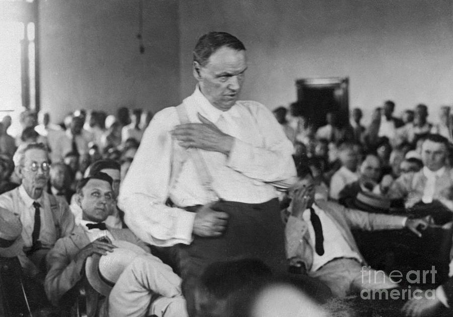 Clarence Darrow During Scopes Trial Photograph by Bettmann