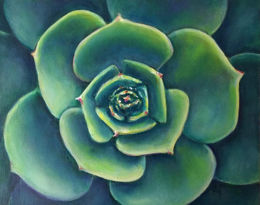 Clarity Heart Center Series Painting by Shannon Grissom