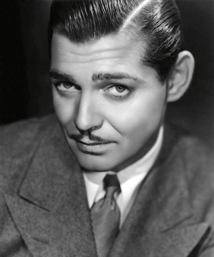 Clark Gable . Photograph by Album