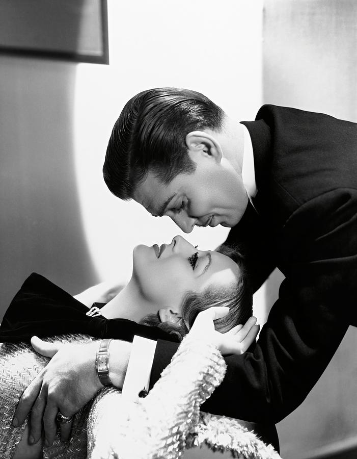 CLARK GABLE and JOAN CRAWFORD in DANCING LADY -1933-. Photograph by Album