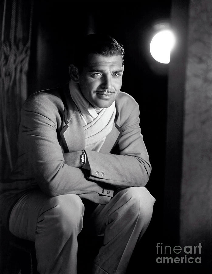 Clark Gable  Photograph by Doc Braham