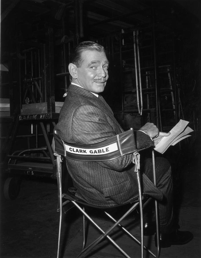 Clark Gable Photograph by Hulton Archive