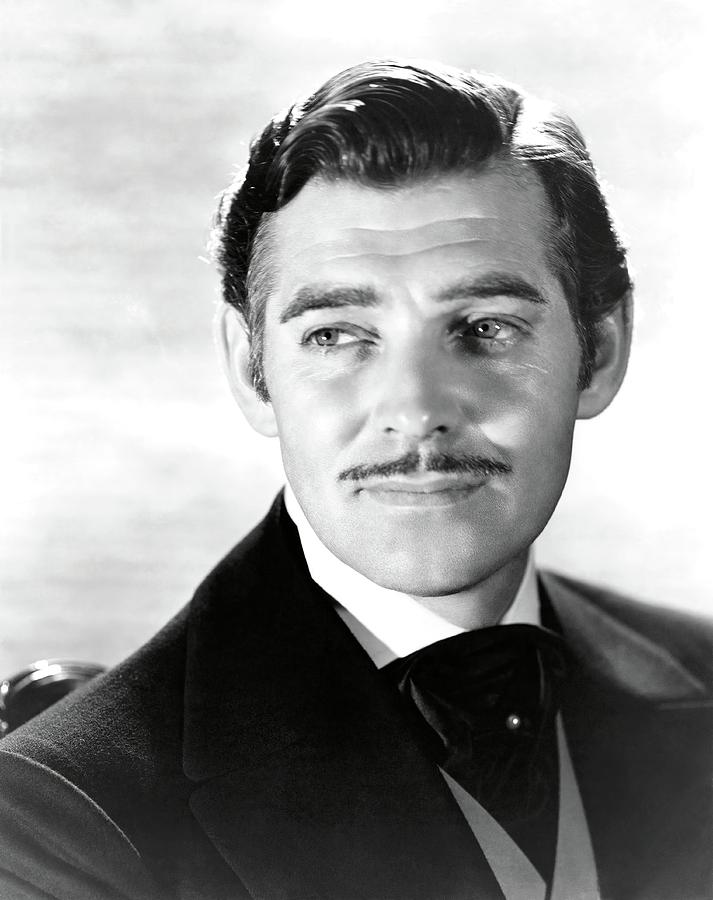 CLARK GABLE in GONE WITH THE WIND -1939-. Photograph by Album