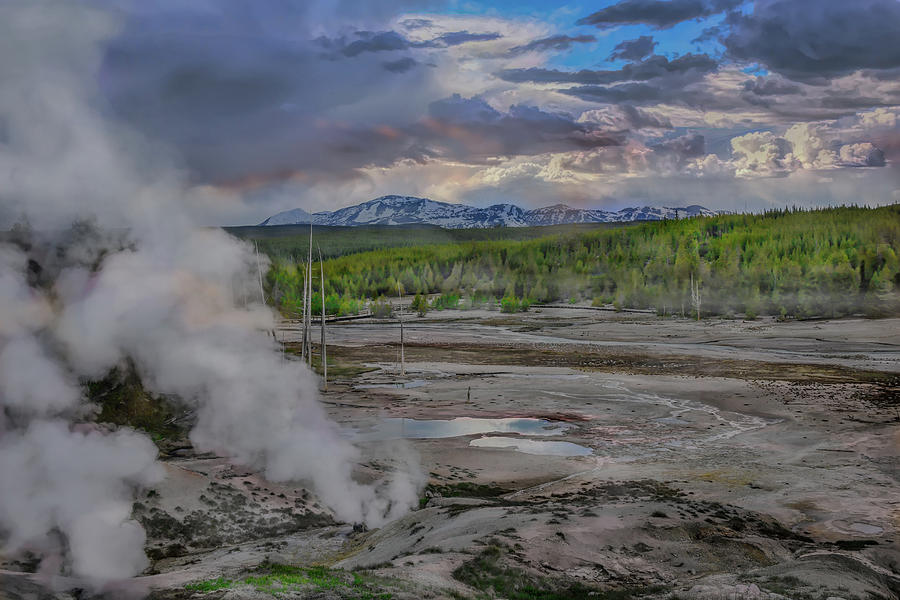 Norris Geyser Basin Photograph by Patricia Dennis