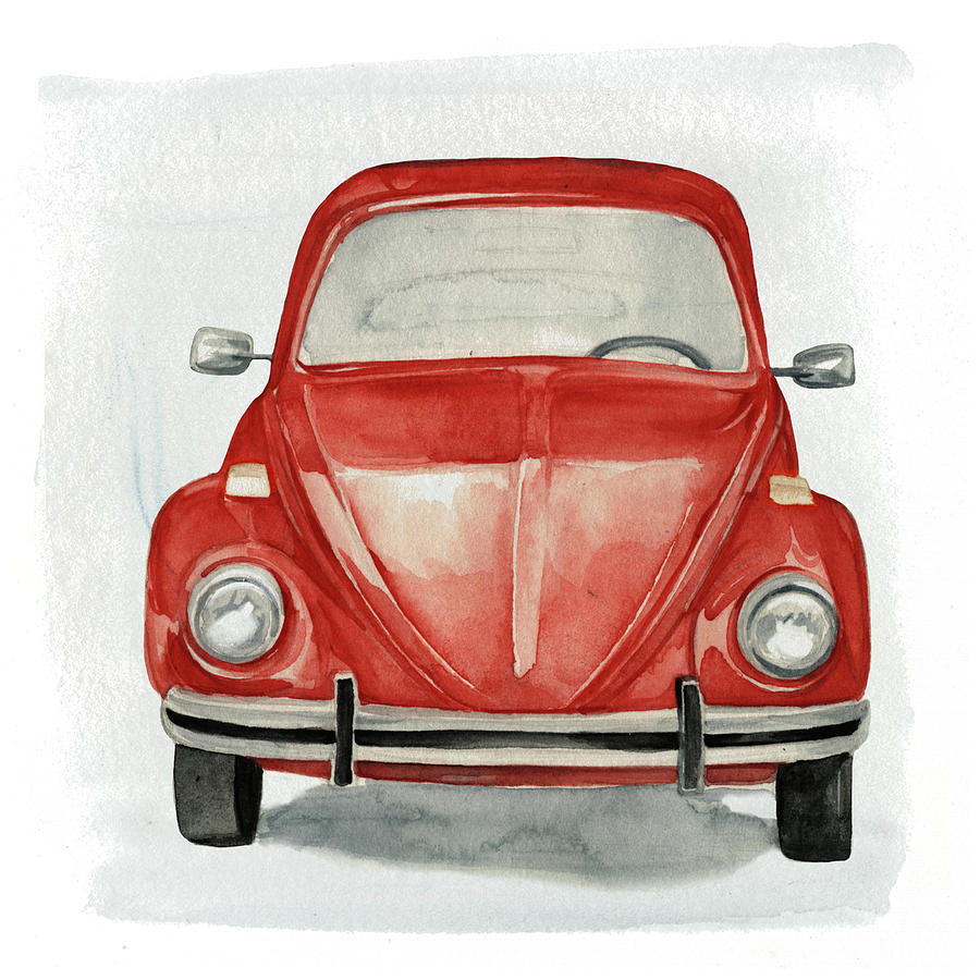 Classic Autos I Painting by Jennifer Paxton Parker