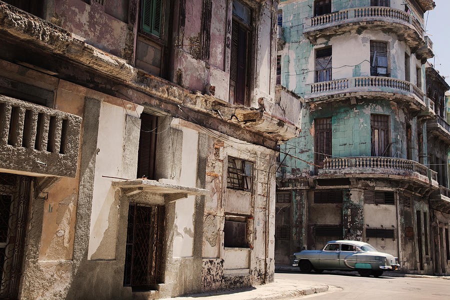 Classic Car In Old Havana Photograph by Russell Monk