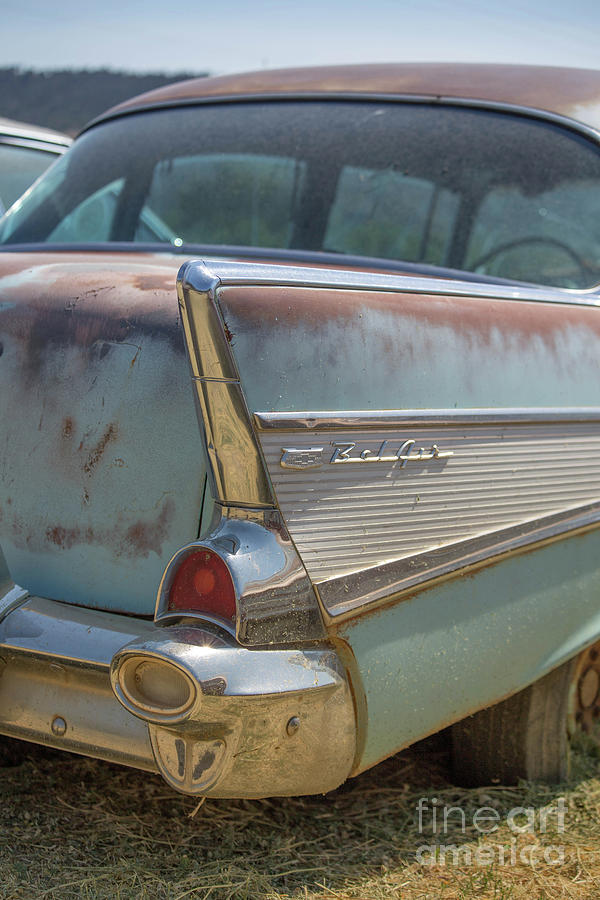 Classic Chevy Bel Air Abandoned in Utah Photograph by Edward Fielding