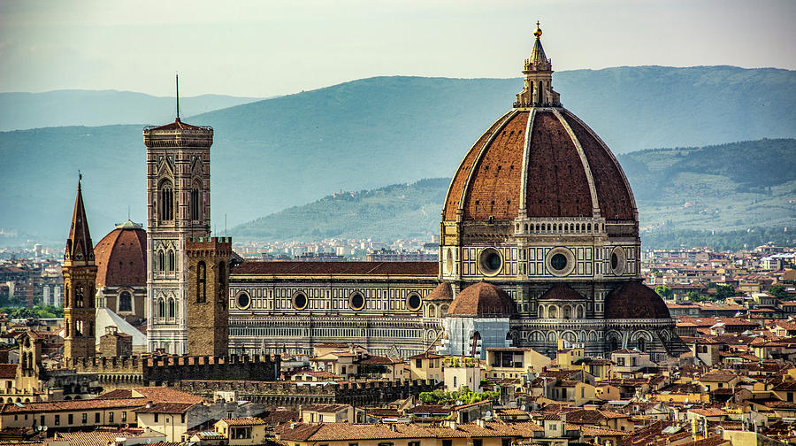 Florence, A Reflection of Renaissance Photograph by Marcy Wielfaert