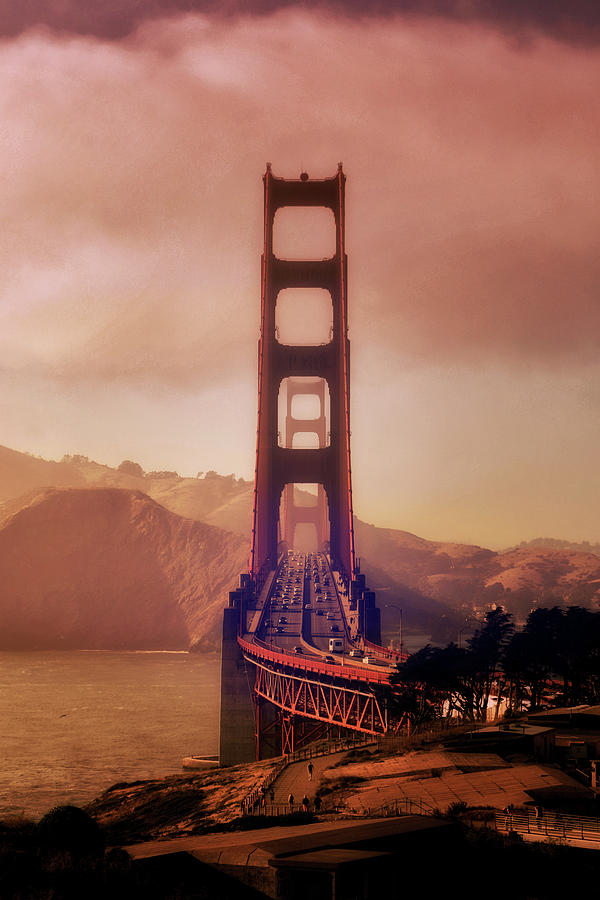 Alignment Photograph - Classic Golden Gate by Vincent James Alignment Photograph - Classic Golden Gate by Vincent James