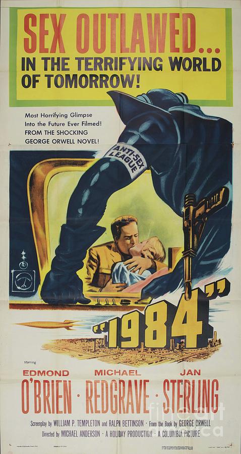 Classic Movie Poster - 1984 Painting by Esoterica Art Agency