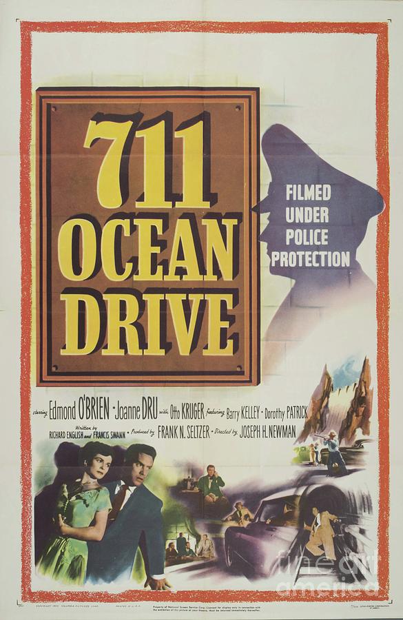 Classic Movie Poster - 711 Ocean Drive Painting by Esoterica Art Agency