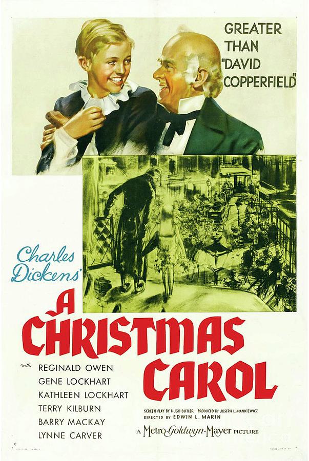 MUPPET CHRISTMAS CAROL Movie Film Cinema wall Posters #21 A3 