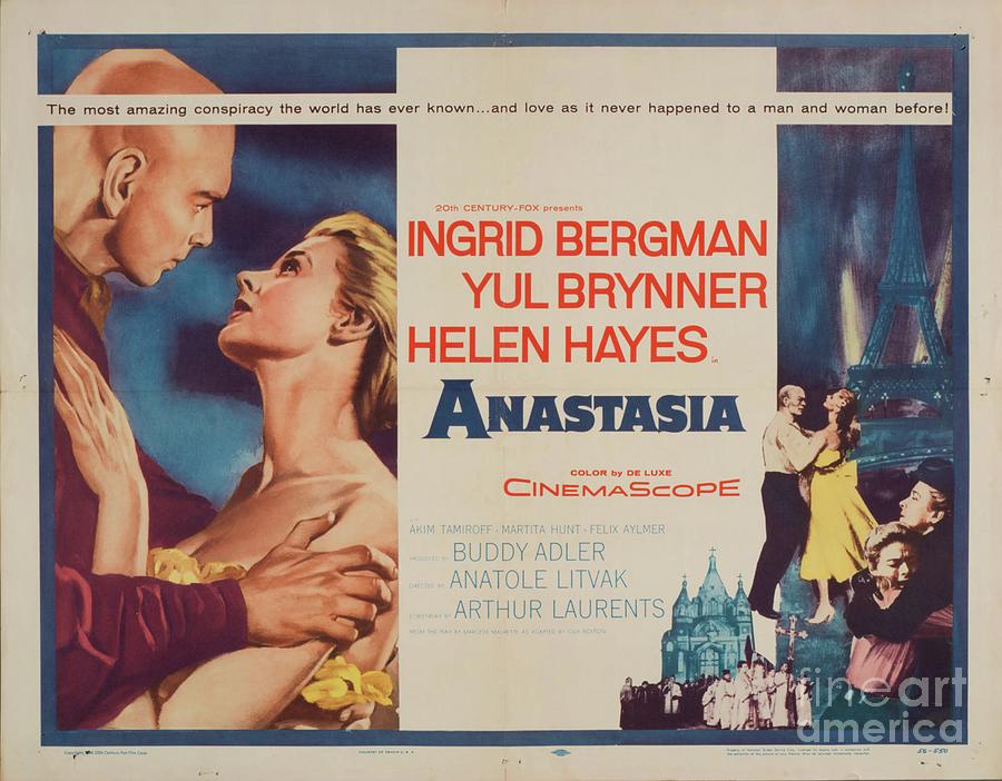 Classic Movie Poster - Anastasia Painting by Esoterica Art Agency