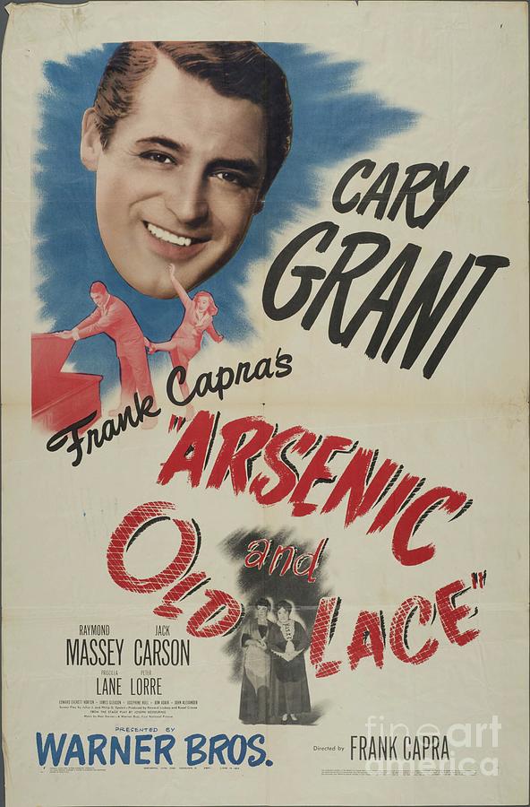 Classic Movie Poster - Arsenic and Old Lace Painting by Esoterica Art Agency
