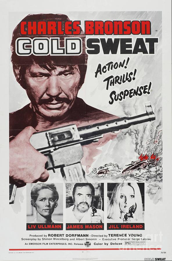 Classic Movie Poster - Cold Sweat Painting by Esoterica Art Agency