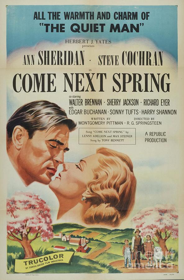 Classic Movie Poster - Come Next Spring Painting by Esoterica Art Agency