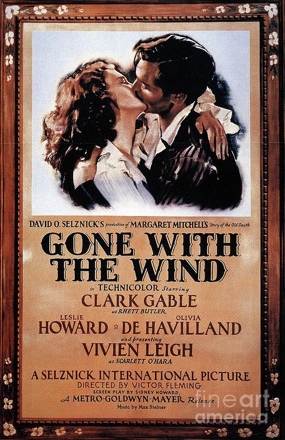 Classic Movie Poster - Gone With the Wind Painting by Esoterica Art Agency