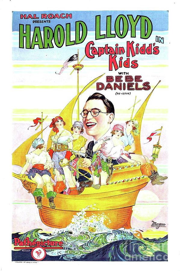Classic Movie Poster - Harold Lloyd Painting