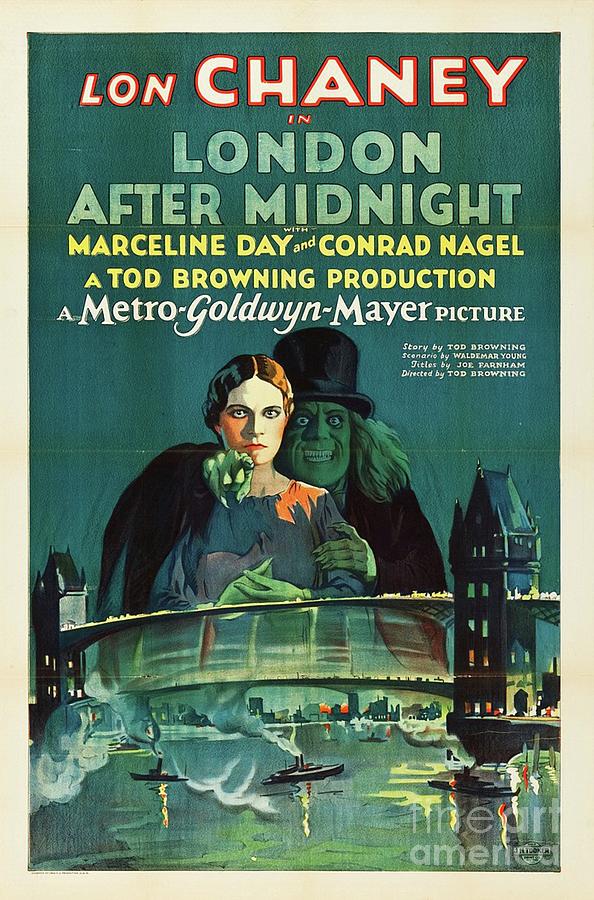 London After Midnight Poster//London After Midnight Movie Poster//Movie Poster// 