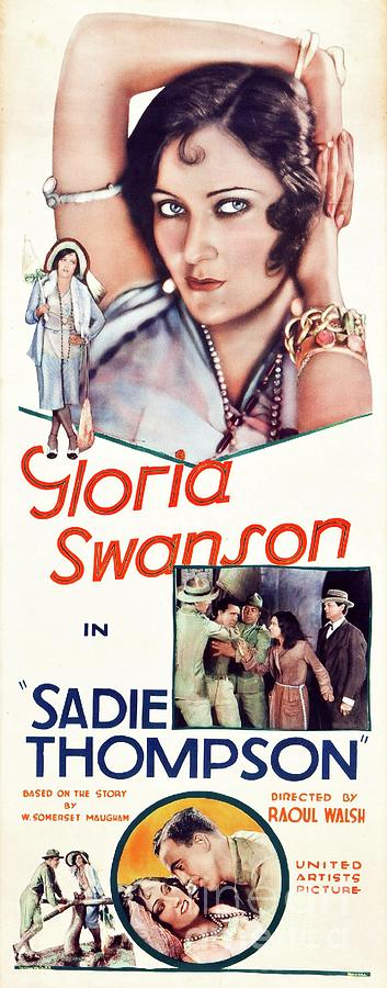 Classic Movie Poster - Sadie Thompson Painting