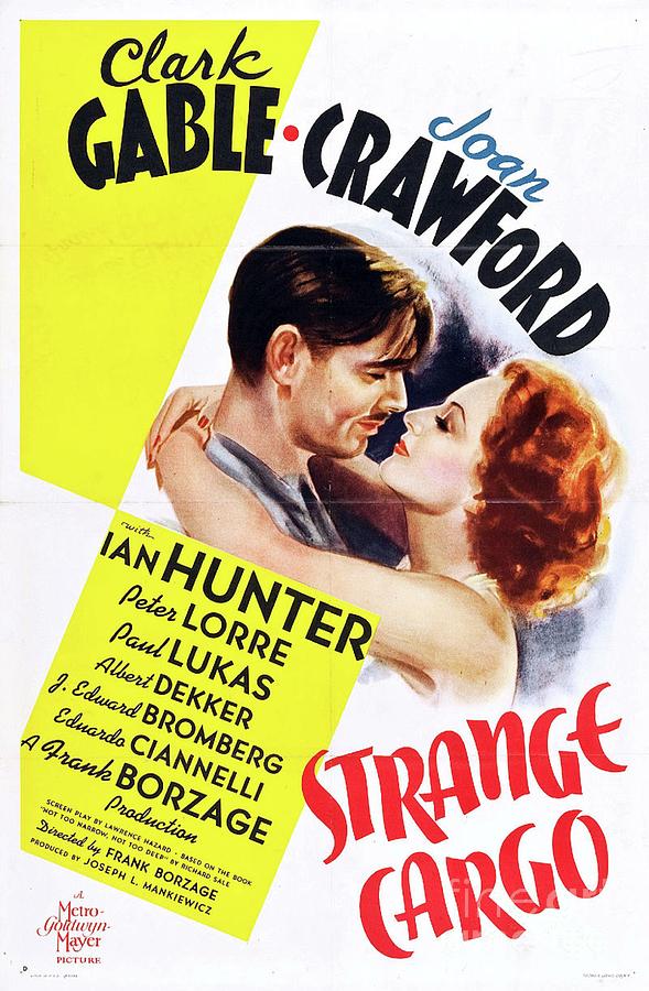Classic Movie Poster - Strange Cargo Painting