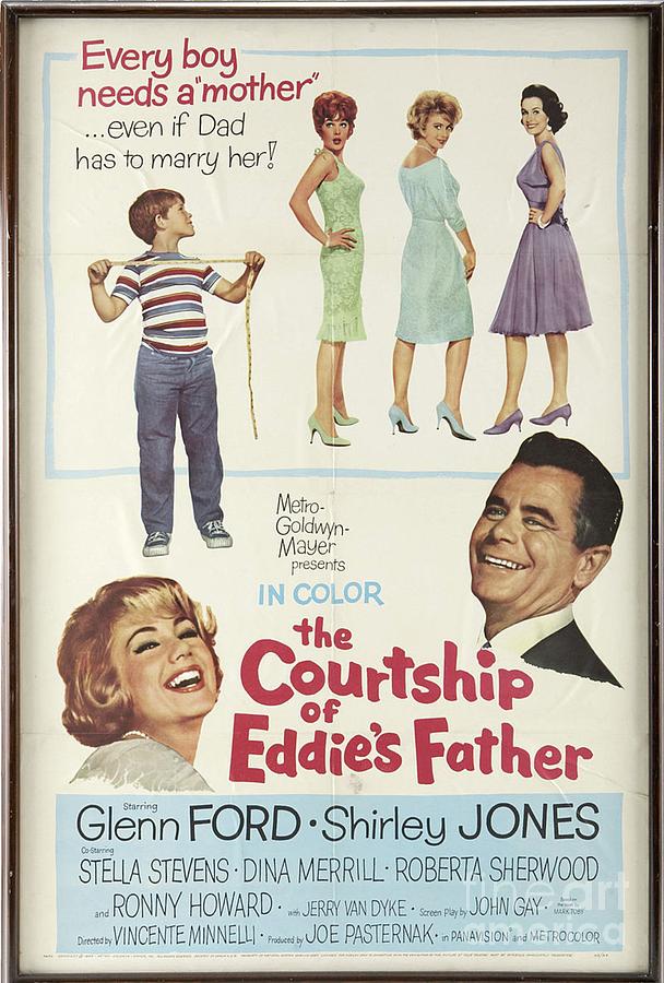 Classic Movie Poster - The Courtship Of Eddie Fisher Painting