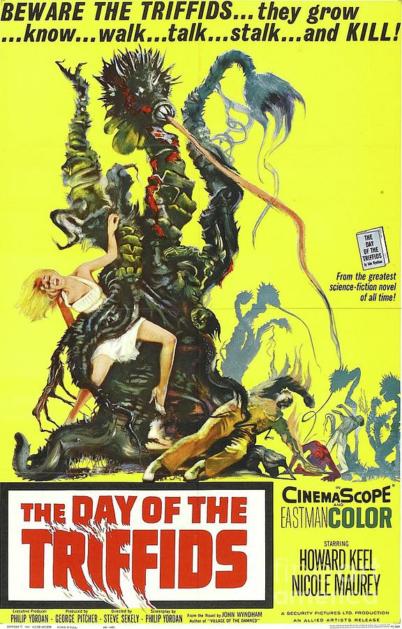 Classic Movie Poster - The Day Of The Triffids Painting