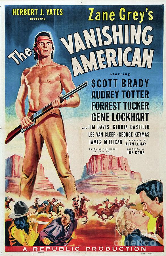 Classic Movie Poster - The Vanishing American Painting