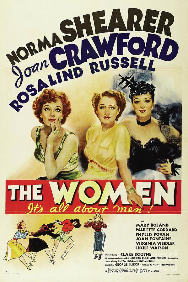 Classic Movie Poster - The Women Painting by Esoterica Art Agency