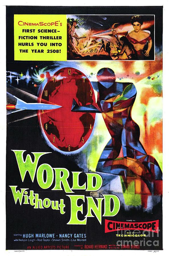 Classic Movie Poster - World Without End Painting by Esoterica Art Agency