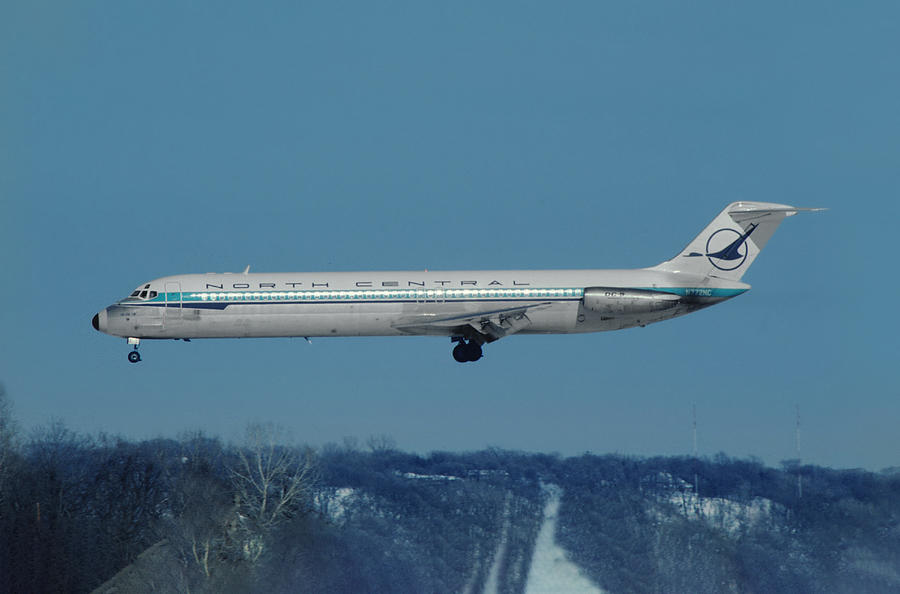Classic North Central Airlines DC-9 Photograph by Erik Simonsen