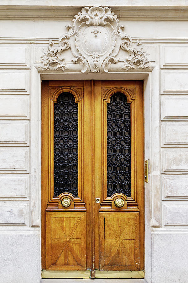 Classic Paris Doors Photograph by Melanie Alexandra Price