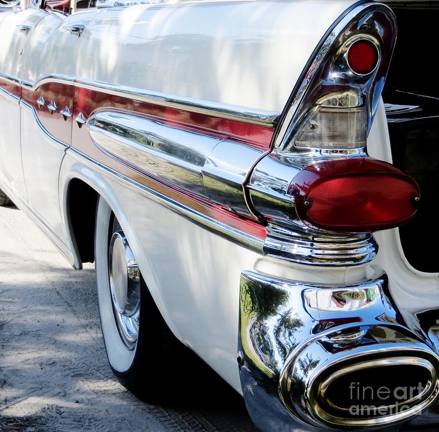 Classic Pontiac Star Chief Tail Light Photograph by Tim Townsend