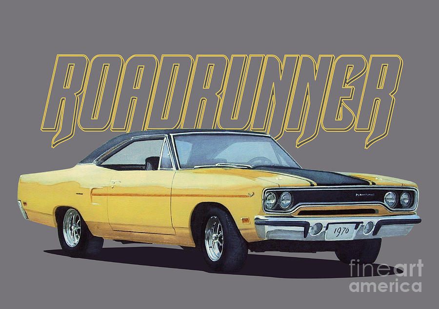 Roadrunner Digital Art - Classic Roadrunner by Paul Kuras