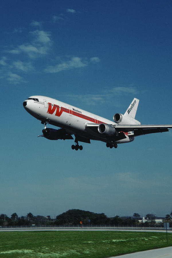 Classic Western Airlines DC-10 Photograph by Erik Simonsen