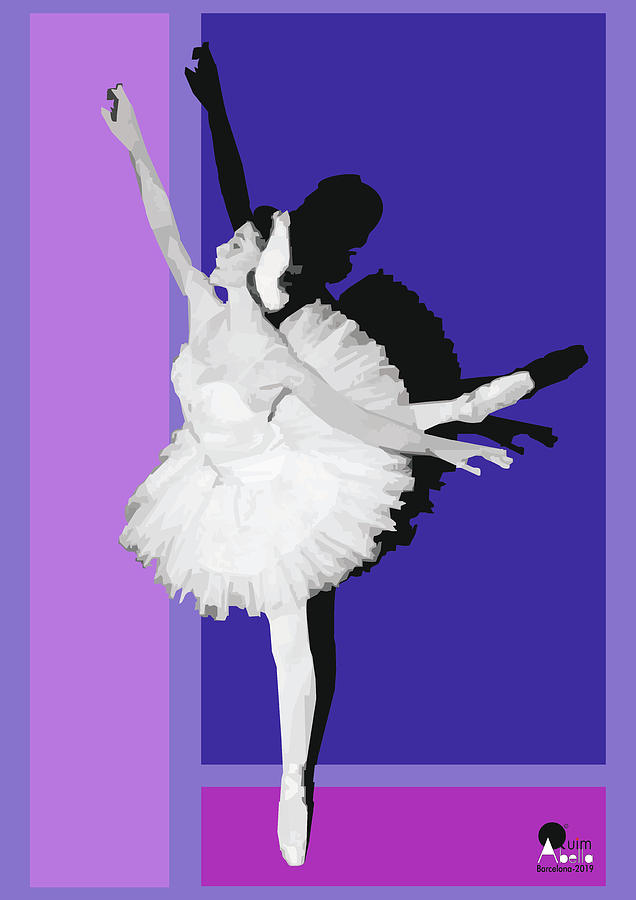 Classical Dance Prima Ballerina Digital Art