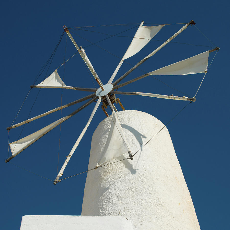 Classical Greek Windmill Photograph by Mlenny