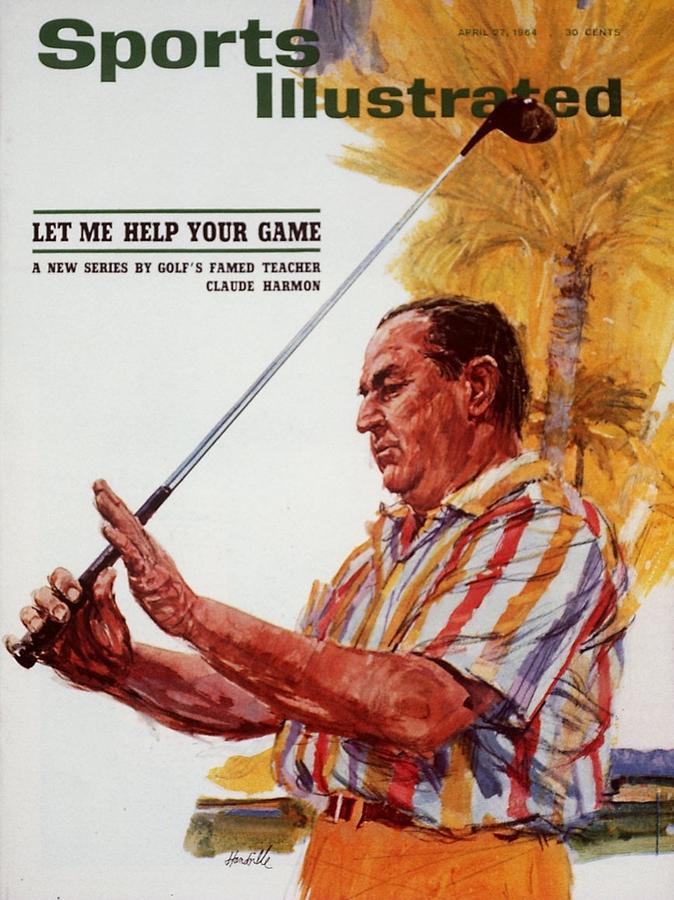 Claude Harmon, Golf Instructor Sports Illustrated Cover Photograph by Sports Illustrated