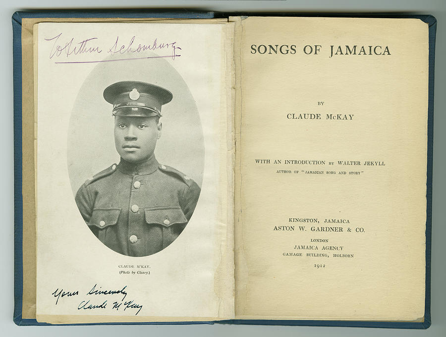 Claude Mckay, Songs Of Jamaica, 1912 Photograph by Science Source