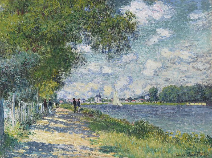 Claude Monet French, 1840-1926 The Seine at Argenteuil Painting by ...