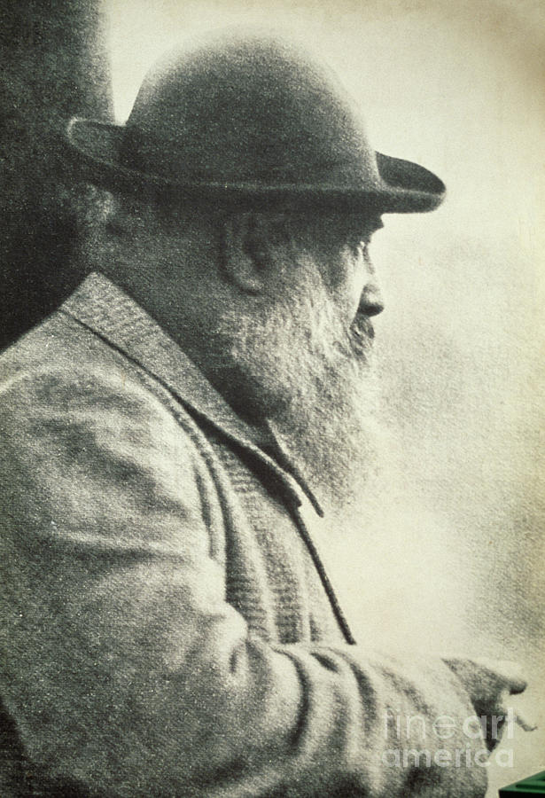 Claude Monet, Vintage Photo, France, 19th Century Photograph by French School