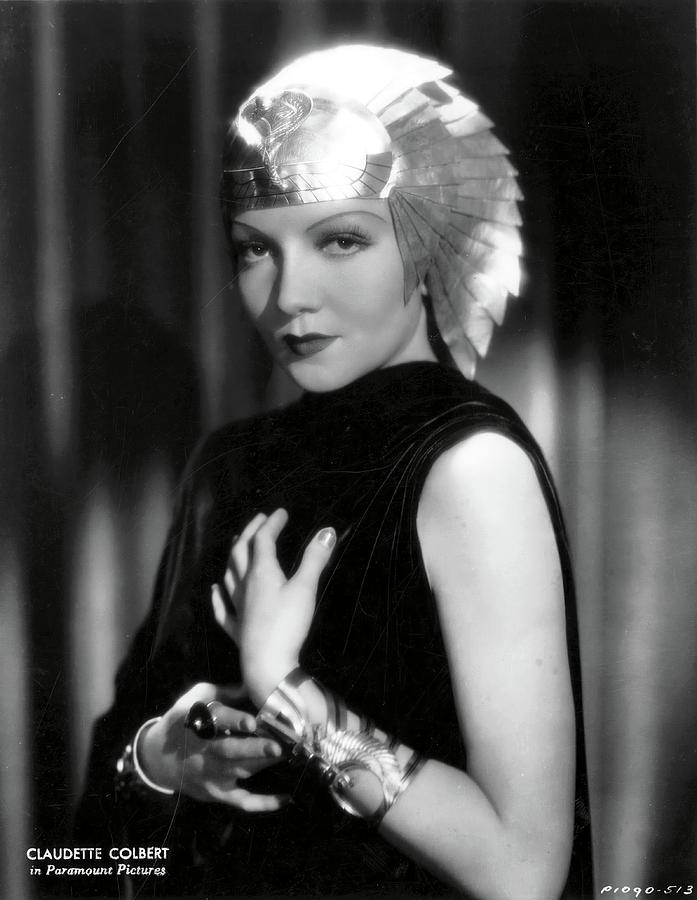 CLAUDETTE COLBERT in CLEOPATRA -1934-. Photograph by Album