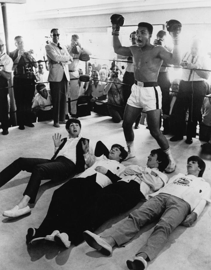 Clay And The Beatles Photograph by Keystone