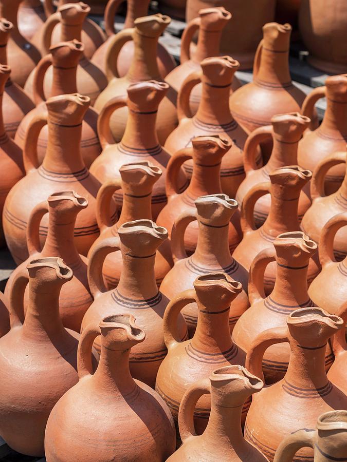 Clay Wine Jars In Georgia, Caucasus. Photograph by Magdalena Paluchowska