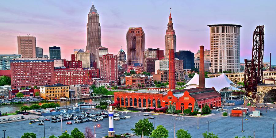 Cleveland Photograph - Cle Is Lookin Good by Frozen in Time Fine Art Photography Cleveland Photograph - Cle Is Lookin Good by Frozen in Time Fine Art Photography