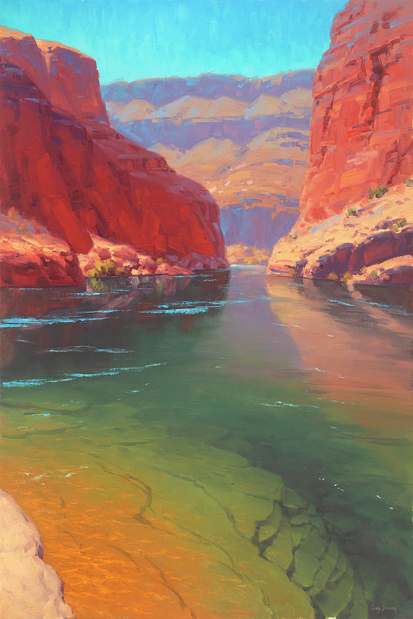 Grand Canyon National Park Painting - Clear Currents by Cody DeLong
