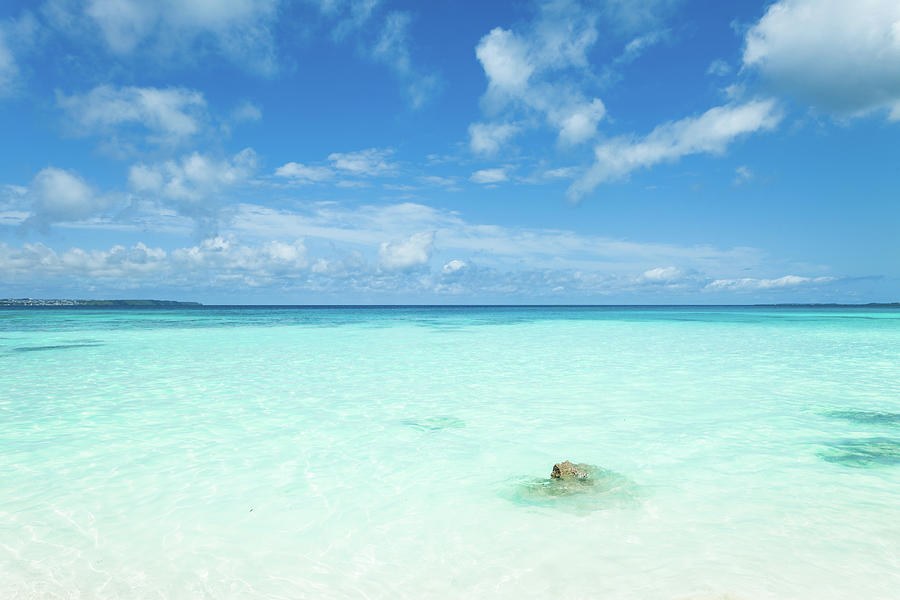 Clear Lagoon Water And Tropical Beach Photograph by Ippei Naoi